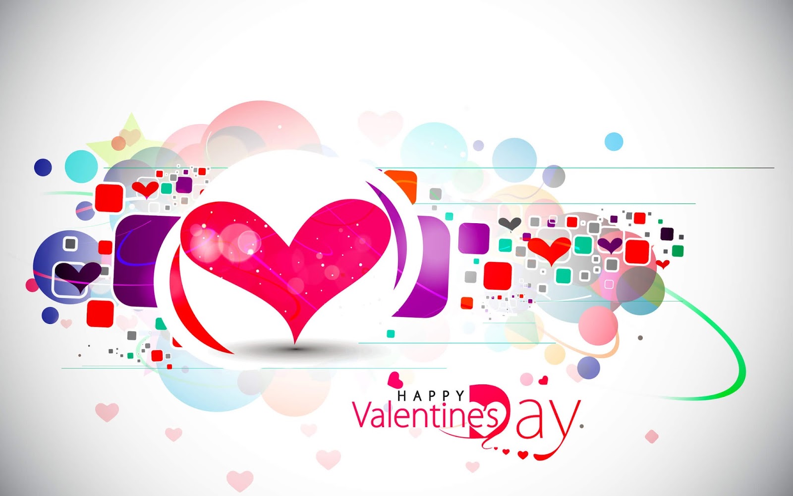 Happy Valentines day Stylish Attractive Wallpaper Image