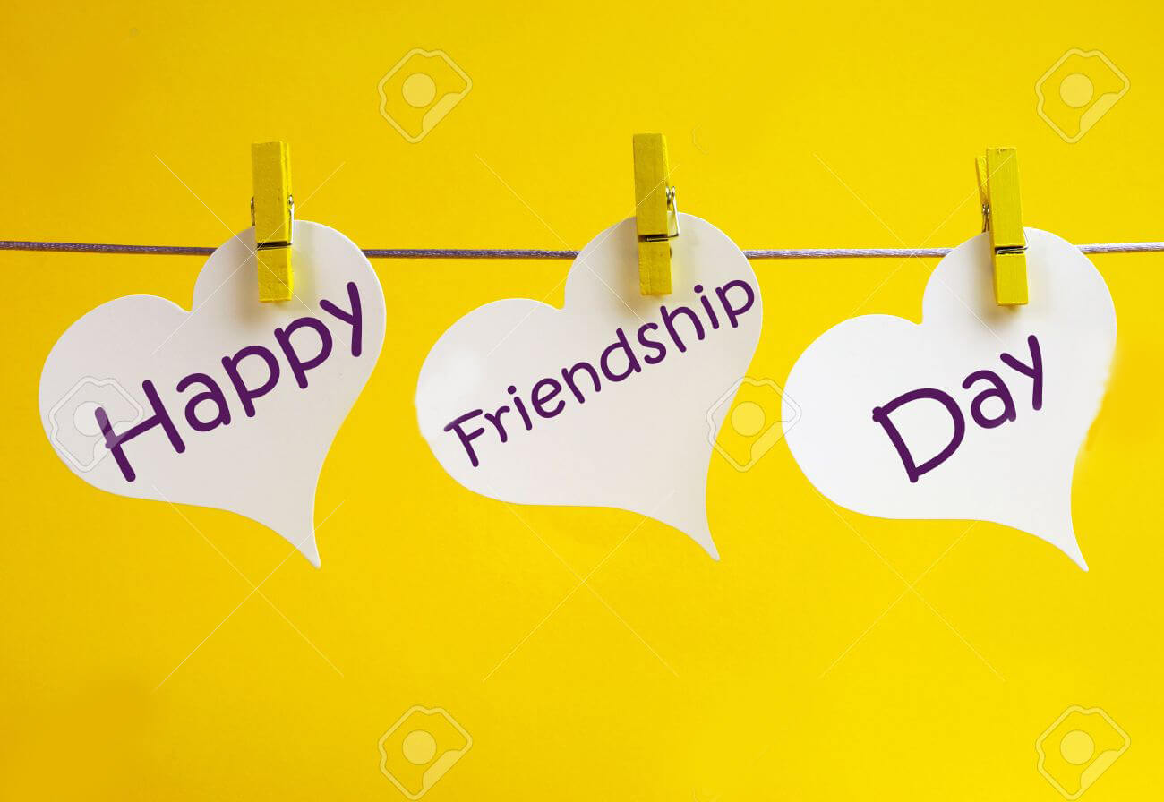 happy friendship day greeting card HD