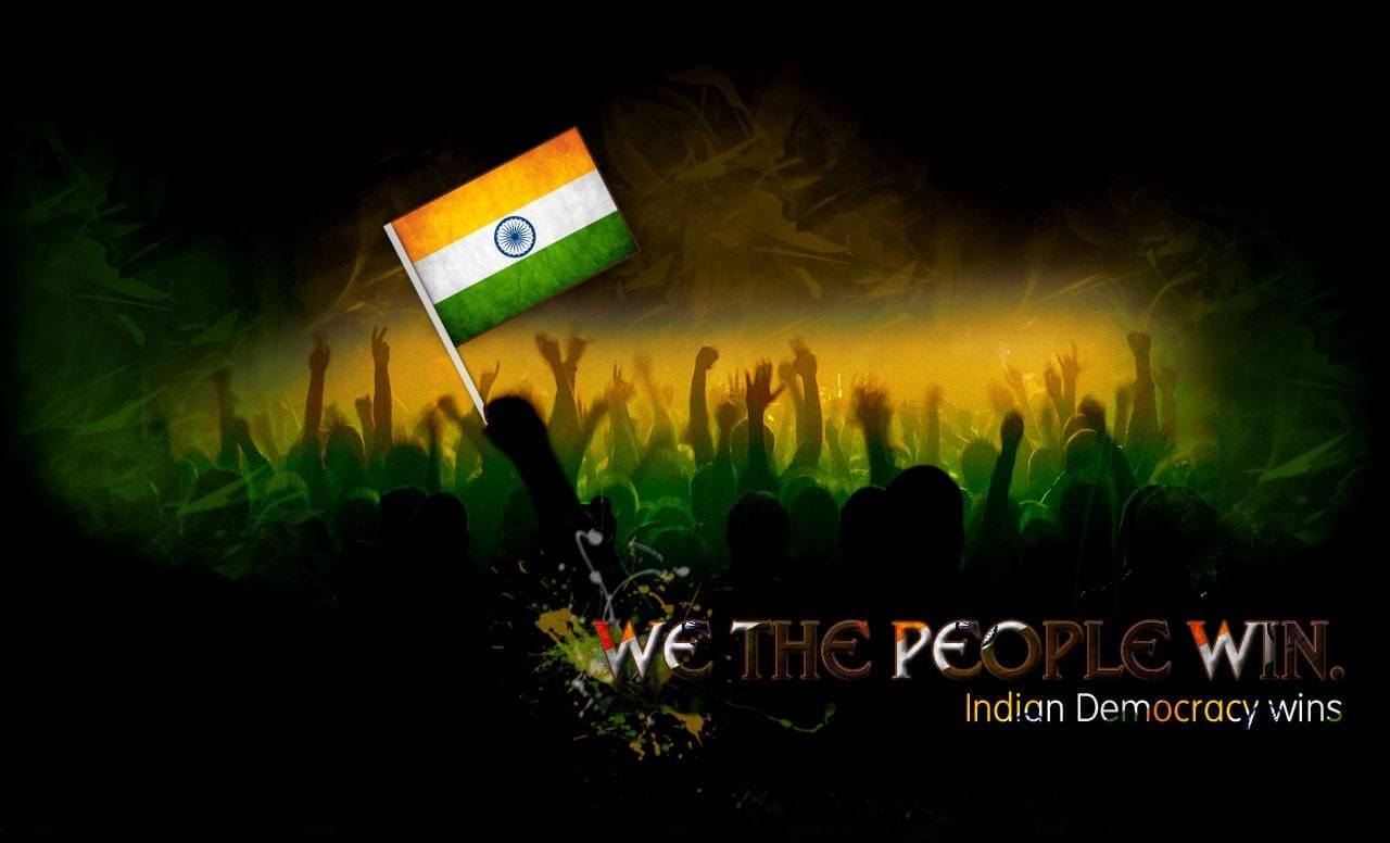 happy independence day india democracy wallpaper image