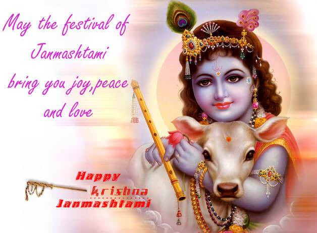 happy janmashtami wishes to friends and family