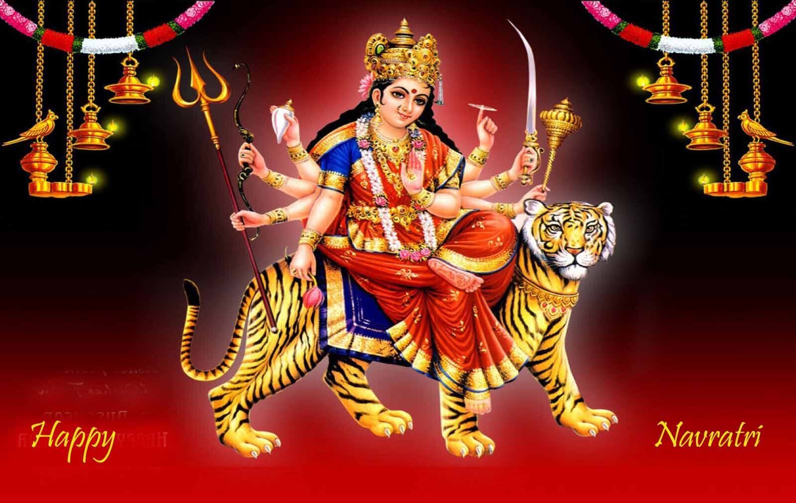 happy navratri images HD wallpapers download