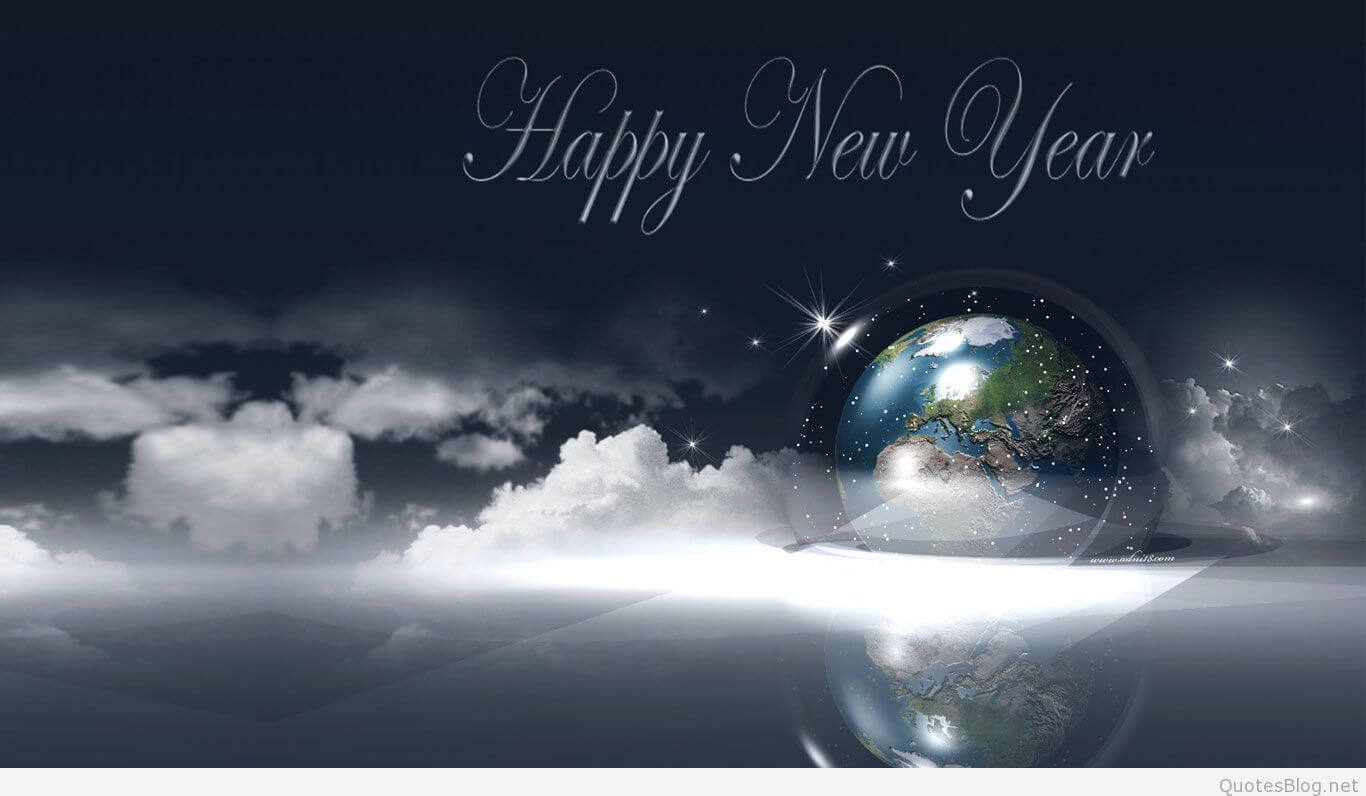 Happy New Year sky wallpaper wish hd