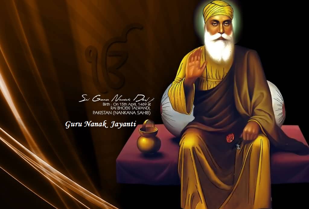 Guru Nanak Jayanti Wishes Ecard