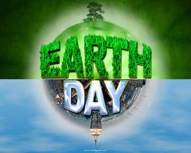 Happy Earth Day HD Wallpaper greenery