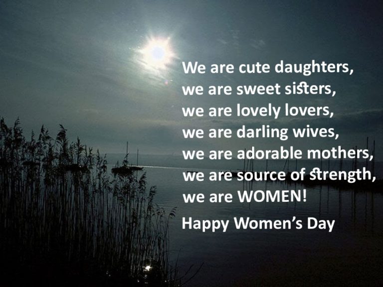International Womens Day greetings