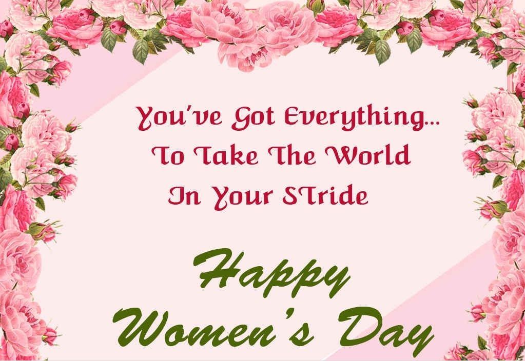 Womens Day 2018 SMS