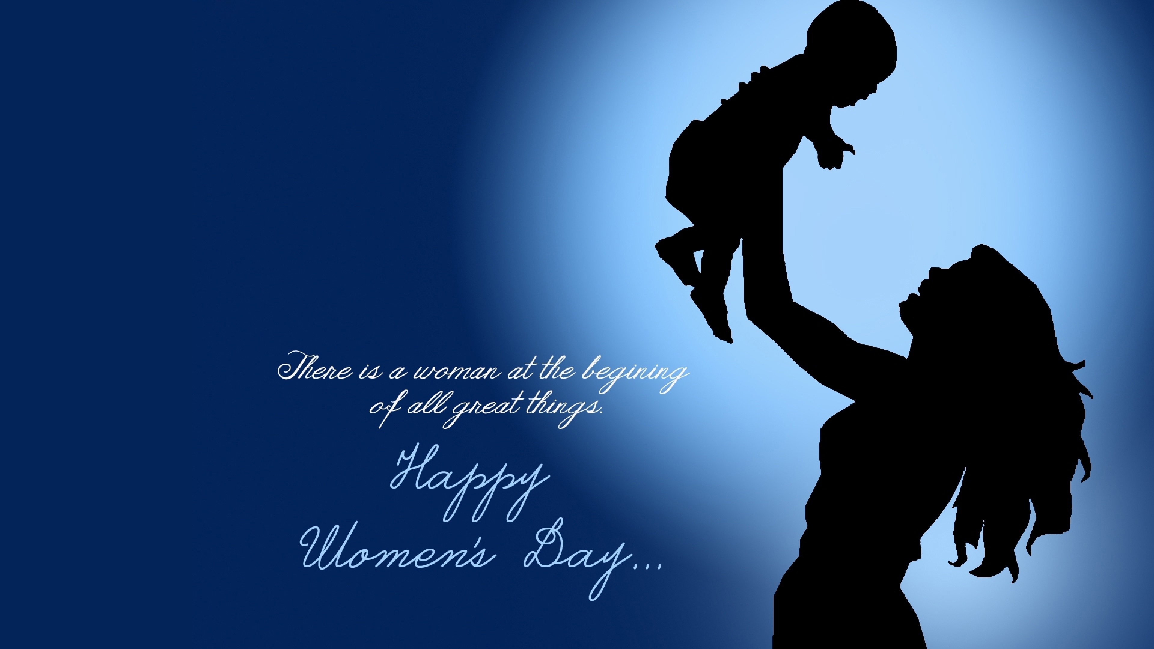 Womens Day greeting card