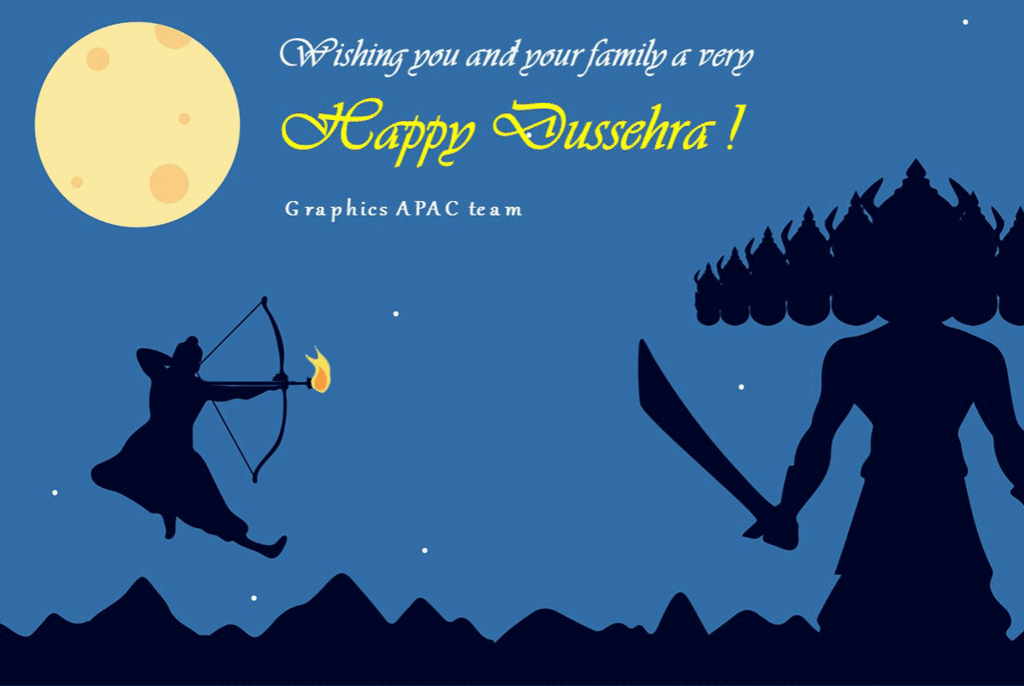 Happy Dussehra Wishes Night