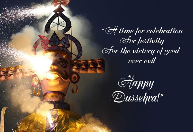Happy Dussehra Wishes Ravan Dehan