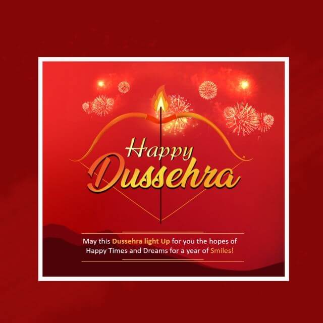 Happy Dussehra Wishes Status