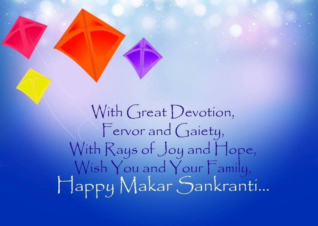 Happy Makar Sankranti Wishes Status