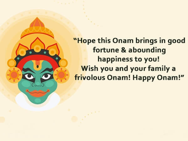Happy Onam Wishes King Mahabali
