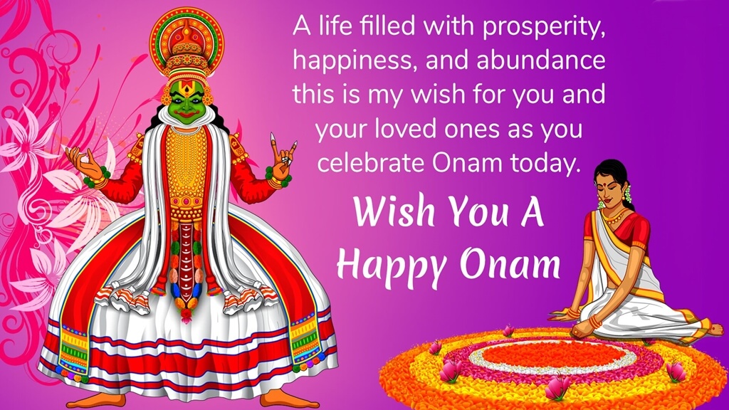 Happy Onam Wishes SMS