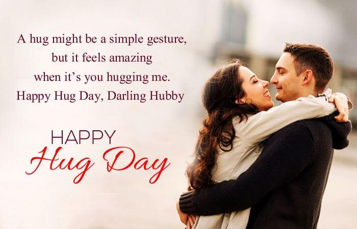 Happy Hug Day Wishes Greetings