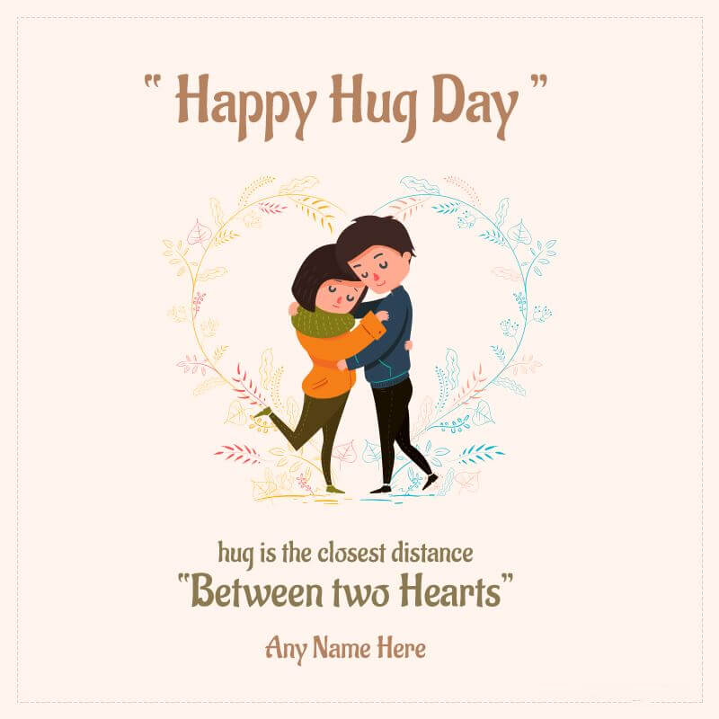 Happy Hug Day Wishes Romantic