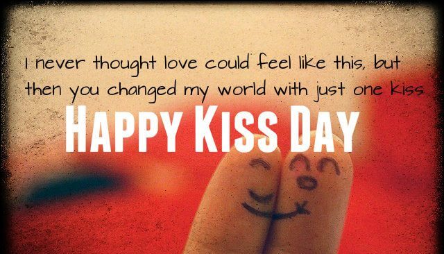 Happy Kiss Day Wishes Fingers