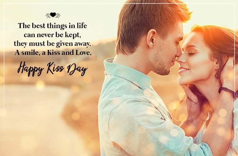 Happy Kiss Day Wishes Quotes