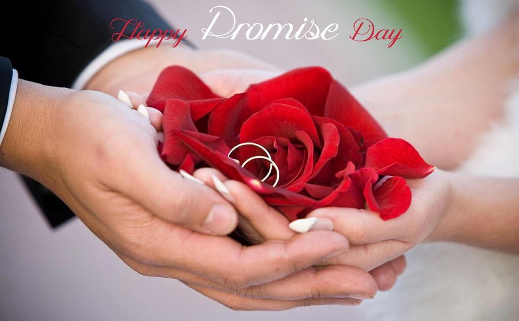 Happy Promise Day Wishes Red Rose