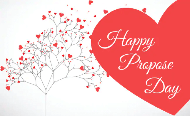 Happy Propose Day Red Heart