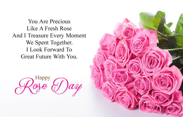 Happy Rose Day Bouquet