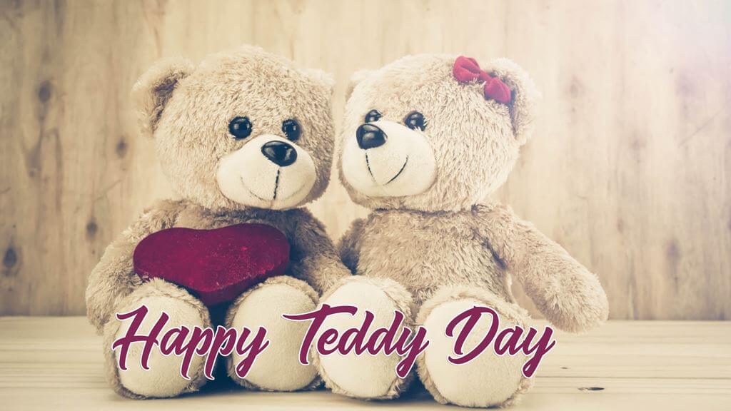 Happy Teddy Day Wishes Couple
