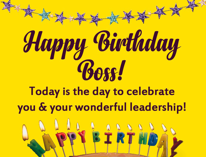 51+ Happy Birthday Wishes For Boss – Greetings, Messages, Quotes, Cards & Images