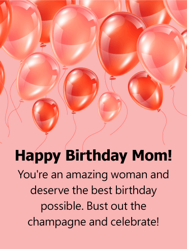 51+ Happy Birthday Wishes For Mom:  Quotes, Cakes, Greeting Cards,