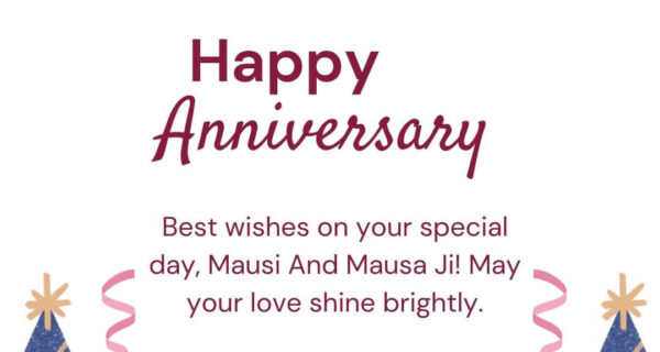 Anniverary Quotes And Messages For Masi And Mausa Ji