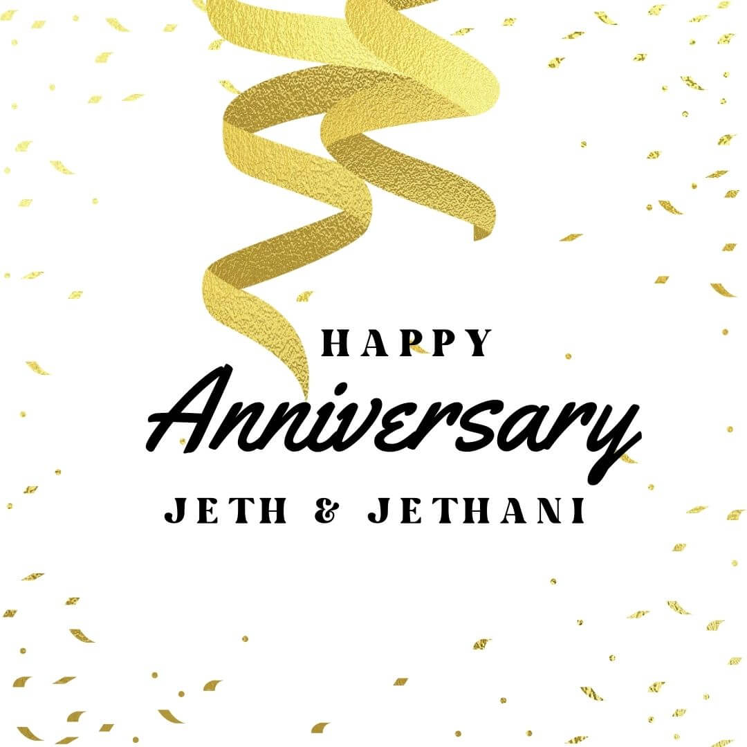 Anniversary Wishes And Messages For Jeth Jethani