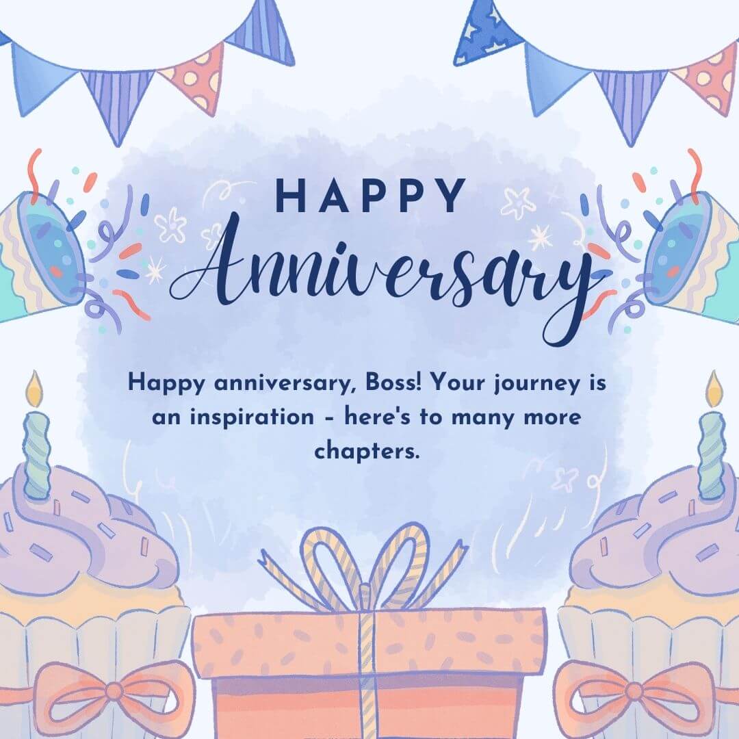 Happy Anniversary Messages And Wishes Boss