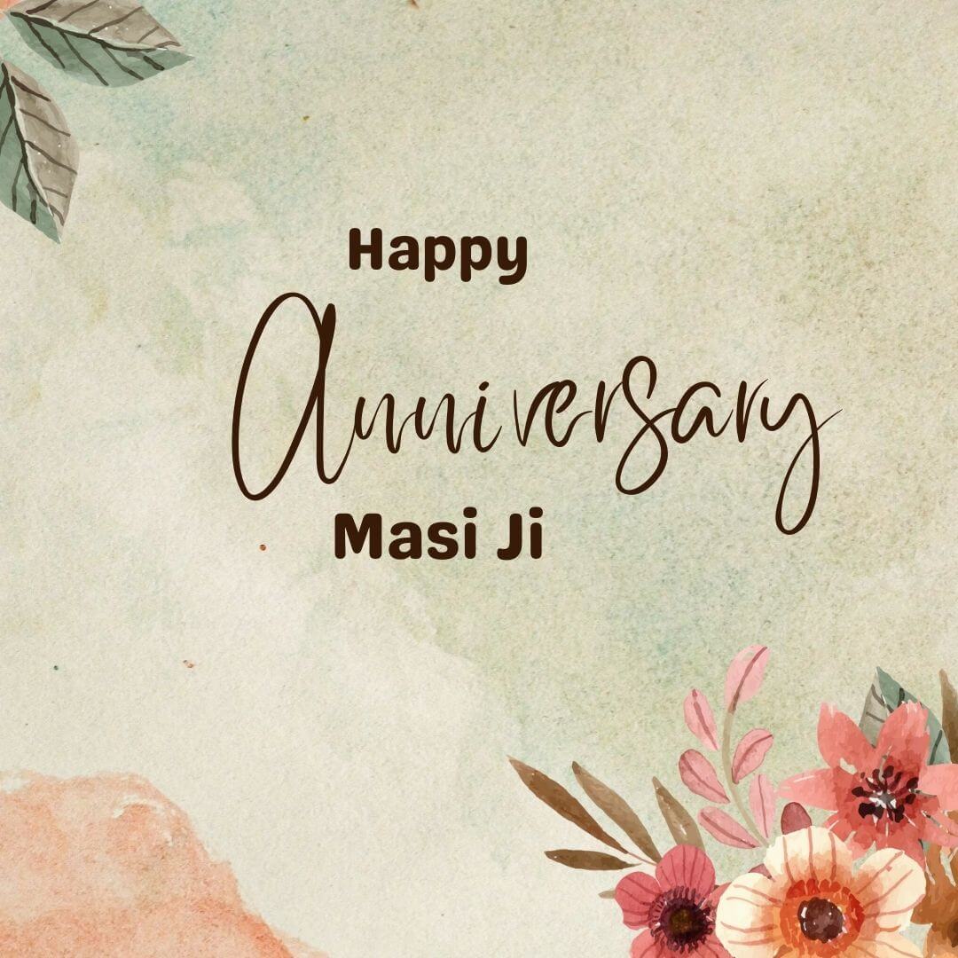 Happy Wedding Anniversary Messages For Masi Ji