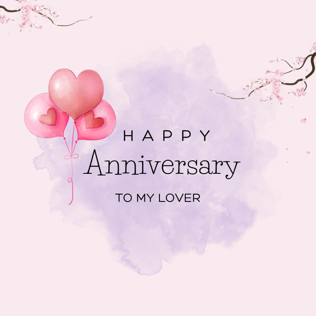 Lovers 1st Anniversary Wishes
