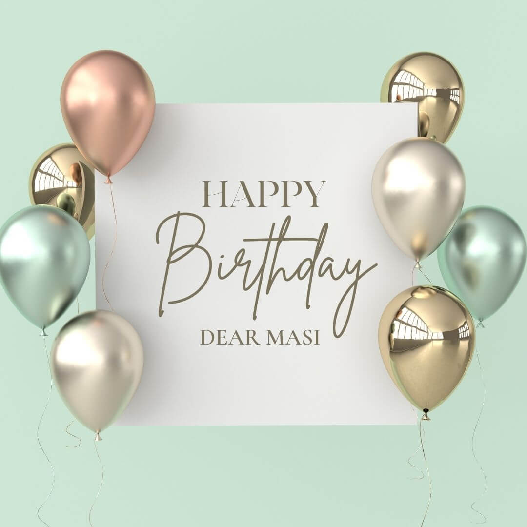 Happy Birthday Wishes For Masi