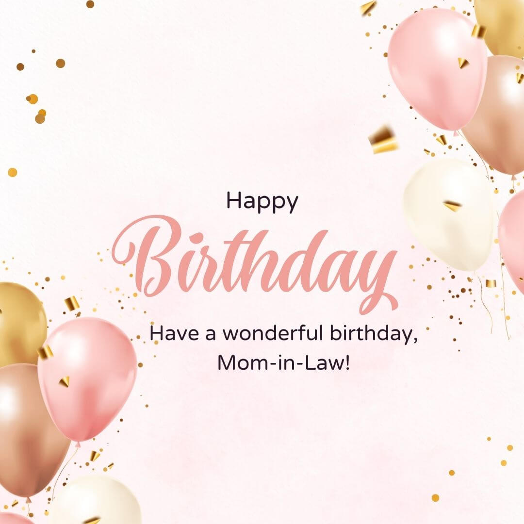 Happy birthday Quotes And Messages for Mother in Law